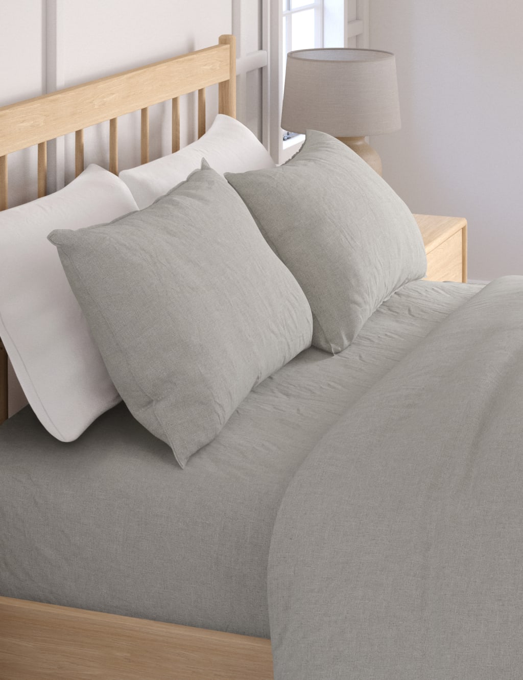 2pk Pure Linen Pillowcases M S Collection M S