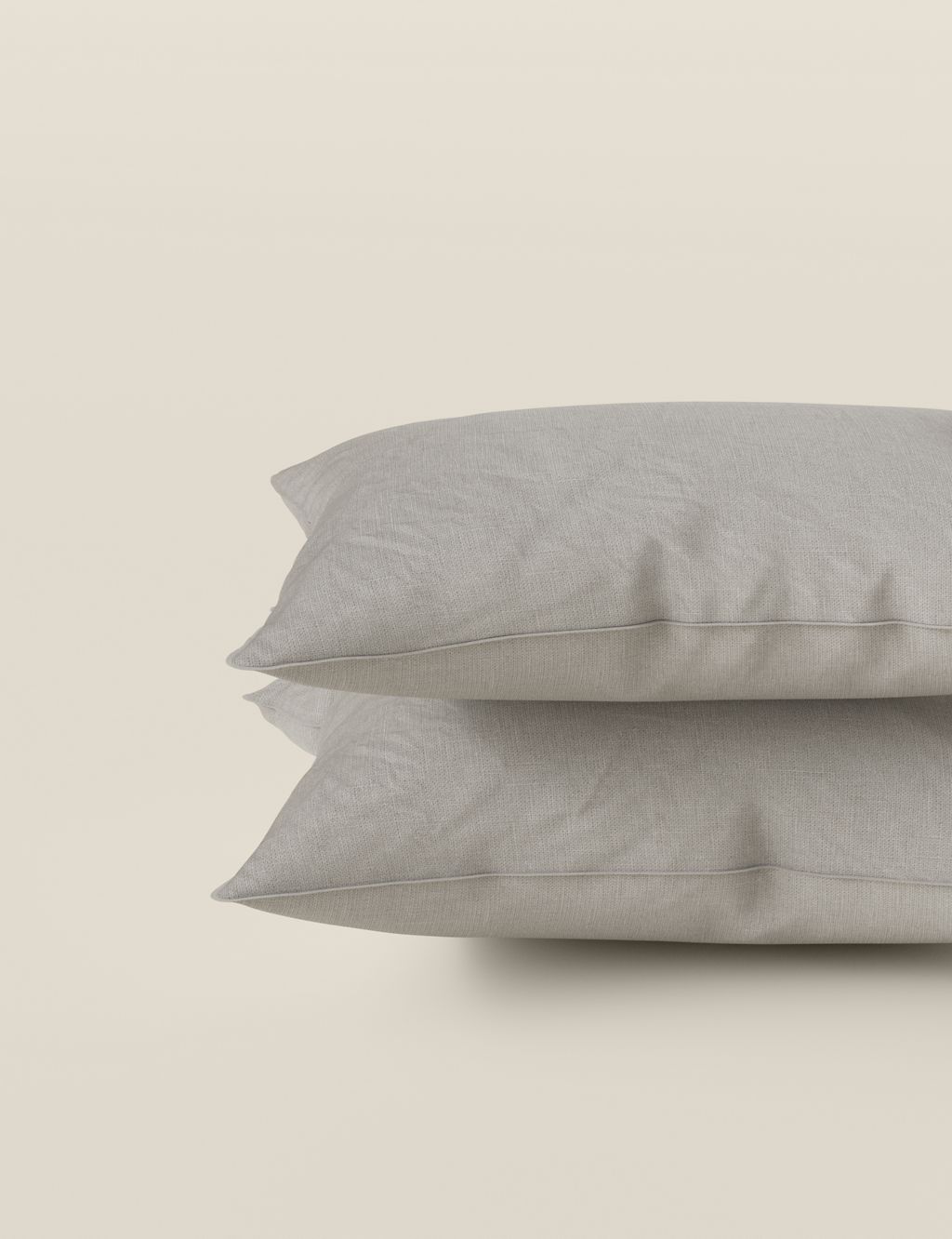 2pk Pure Linen Pillowcases 1 of 3