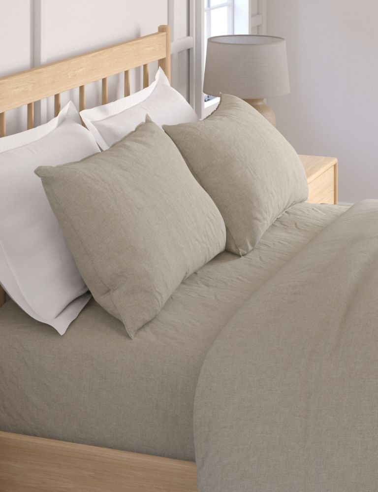 2pk Pure Linen Pillowcases 3 of 3