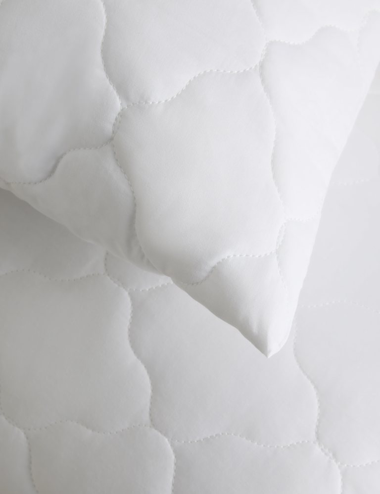 2pk Quilted Waterproof Pillow Protectors Sleep Solutions M&S