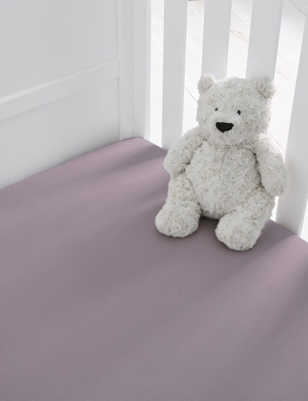 2pk Safe Nights Cot Bed Fitted Sheets Silentnight M&S