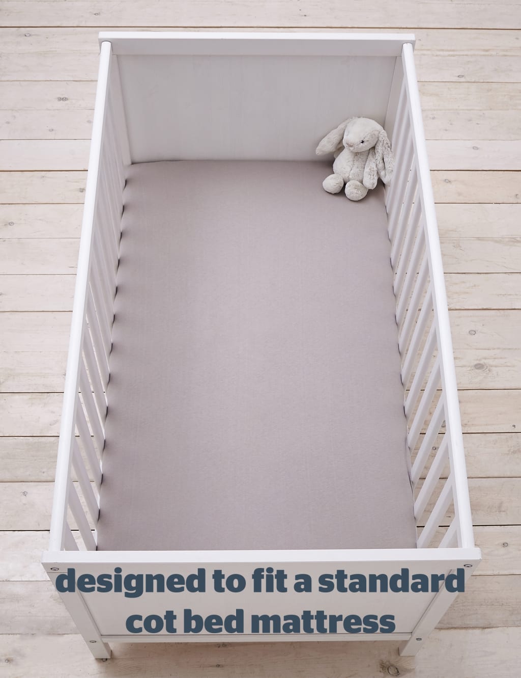 2pk Safe Nights Cot Bed Fitted Sheets Silentnight M&S