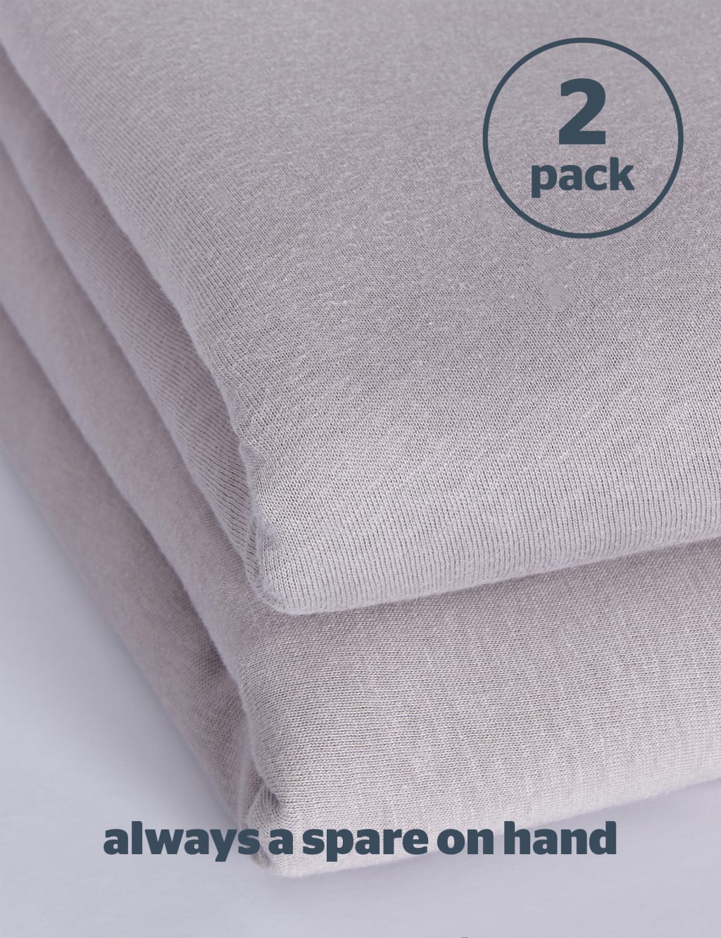 2pk Safe Nights Cot Bed Fitted Sheets Silentnight M&S