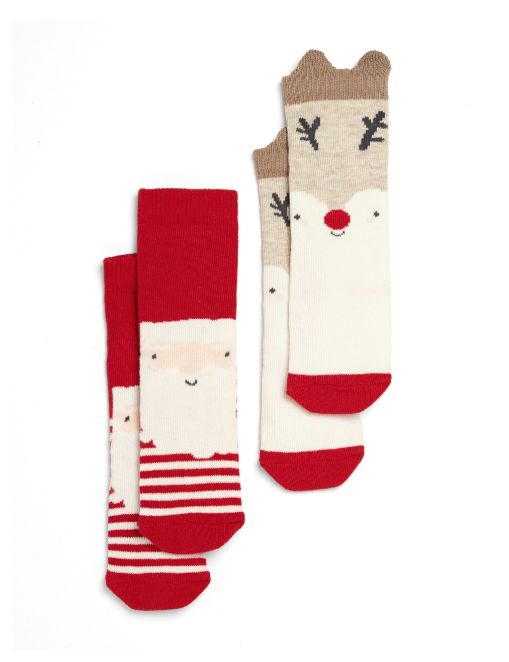 Newborn hot sale christmas socks