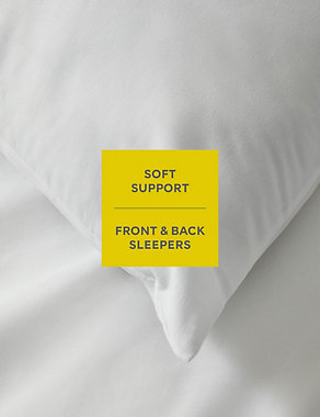 2pk Simply Soft Medium Pillows Image 2 of 6
