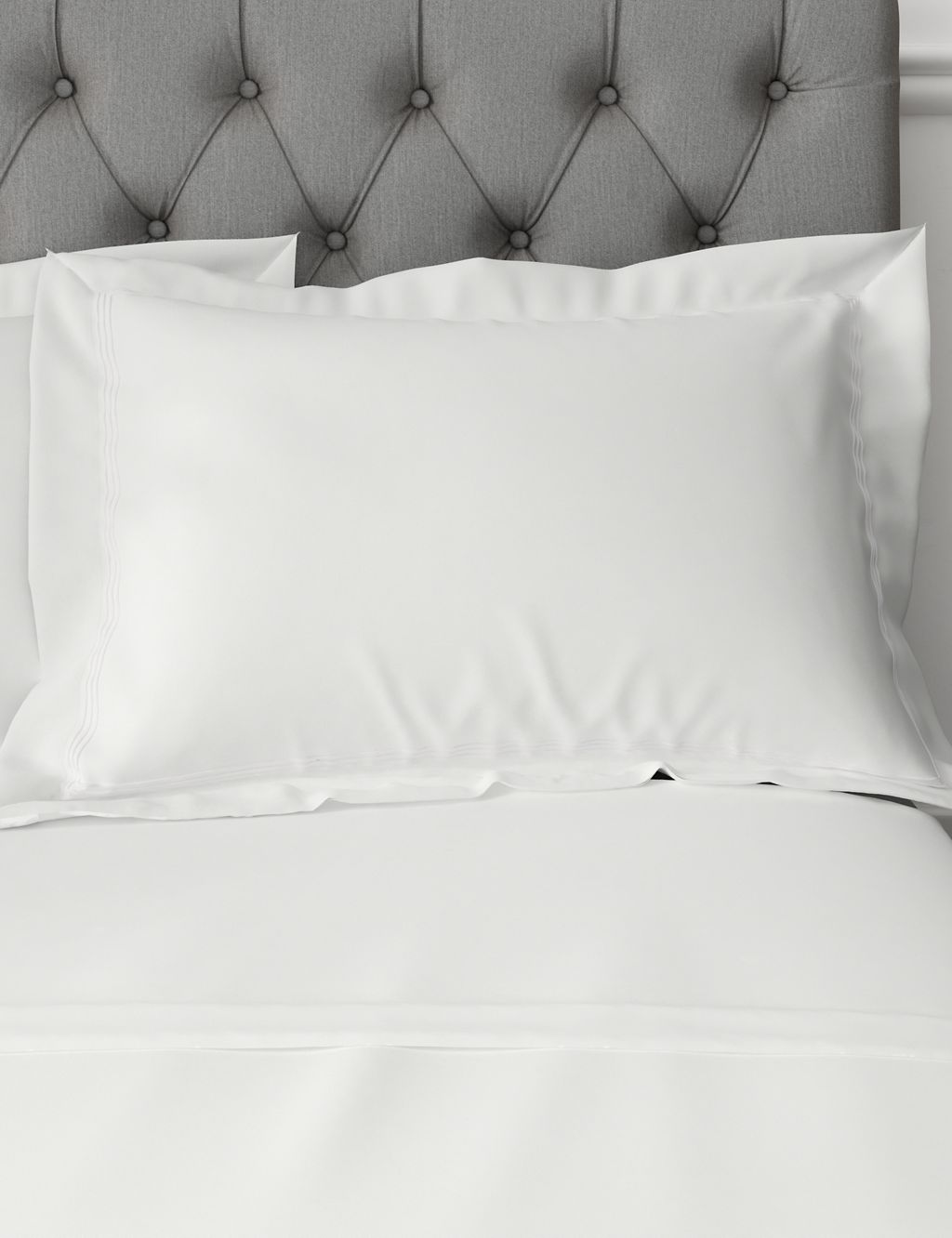 2pk Supima® 750 Thread Count King Oxford Pillowcases 2 of 2