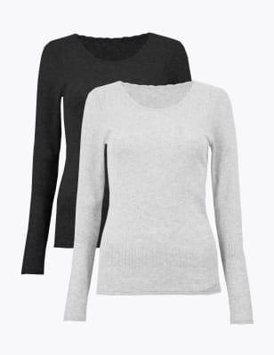 marks and spencer women's thermal tops