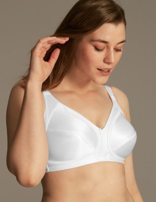 M&S Collection 2 Pack Non-Padded Underwired Full Cup Bras A-DD