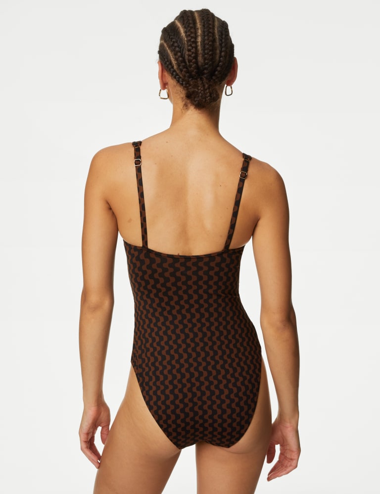 Buy Black Tummy Shaping Control Swimsuit from the Next UK online shop