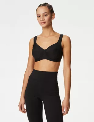 Marks & Spencer Pack of 2 Solid Sports Bras T336484
