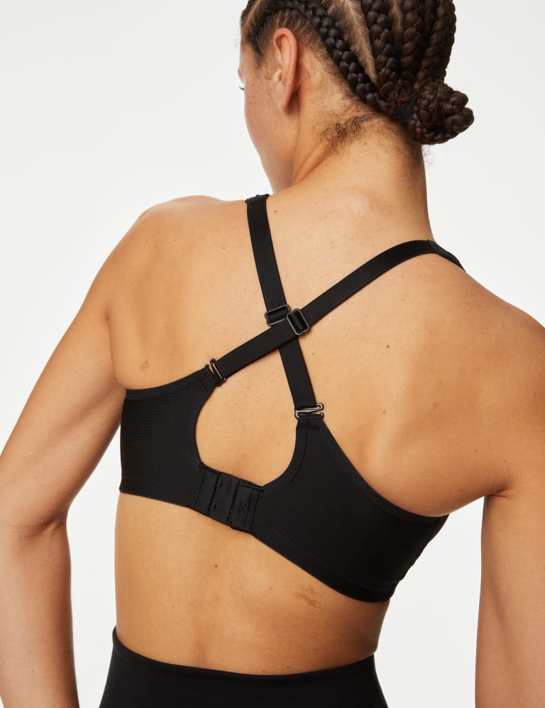 ex M&S EXTRA HIGH IMPACT NONWIRED ULTIMATE SUPPORT CUSTOMFIT