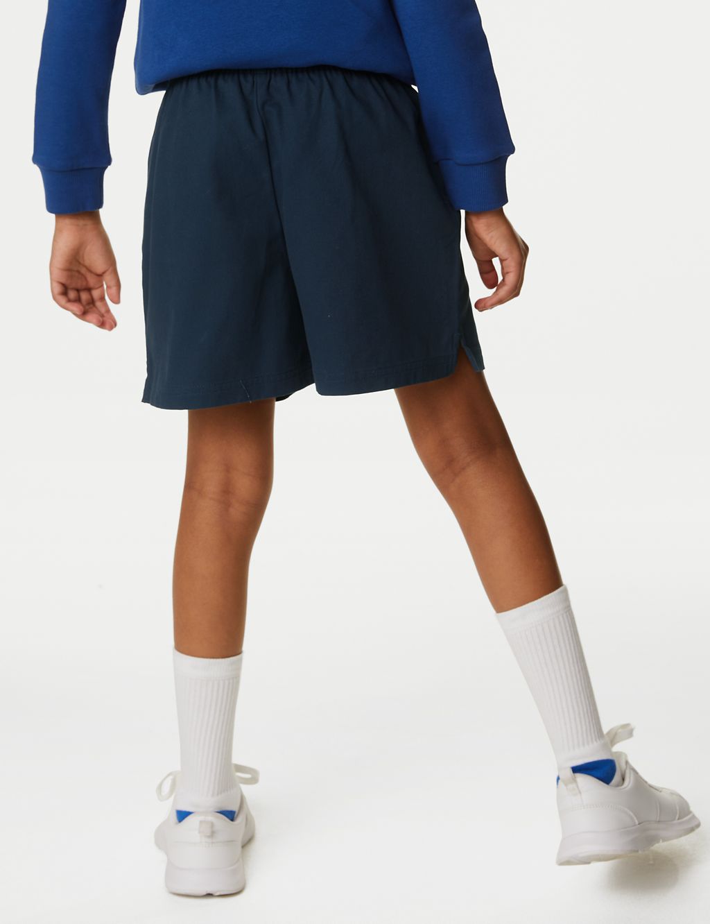 2pk Unisex Pure Cotton School Shorts (2-16 Yrs) 5 of 6