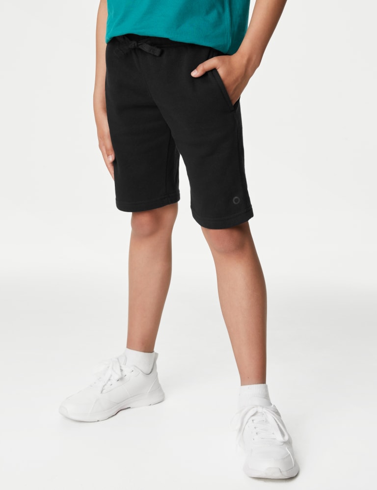 2pk Unisex School Sweat Shorts (2-16 Yrs) 3 of 6