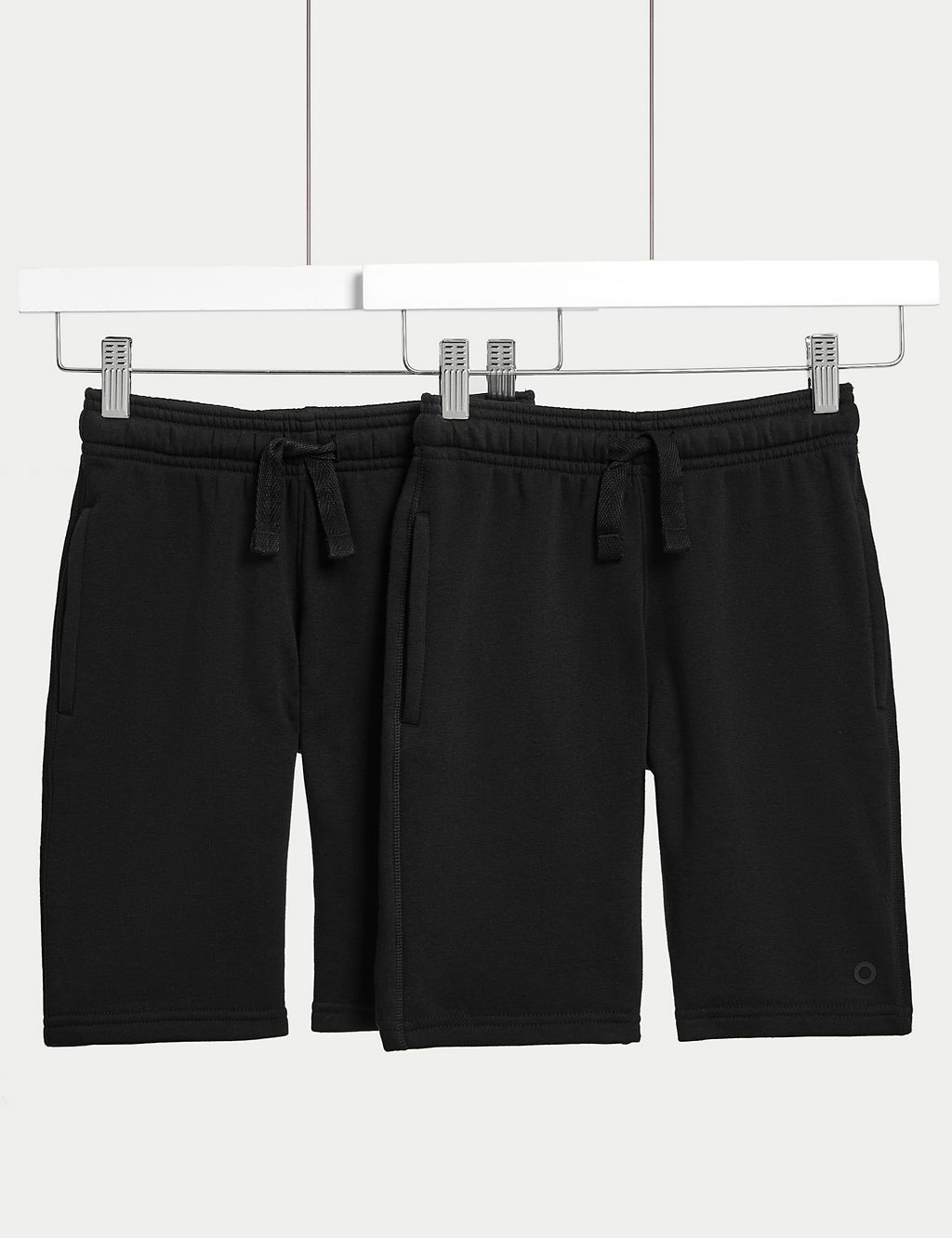 2pk Unisex School Sweat Shorts (2-16 Yrs) 1 of 6