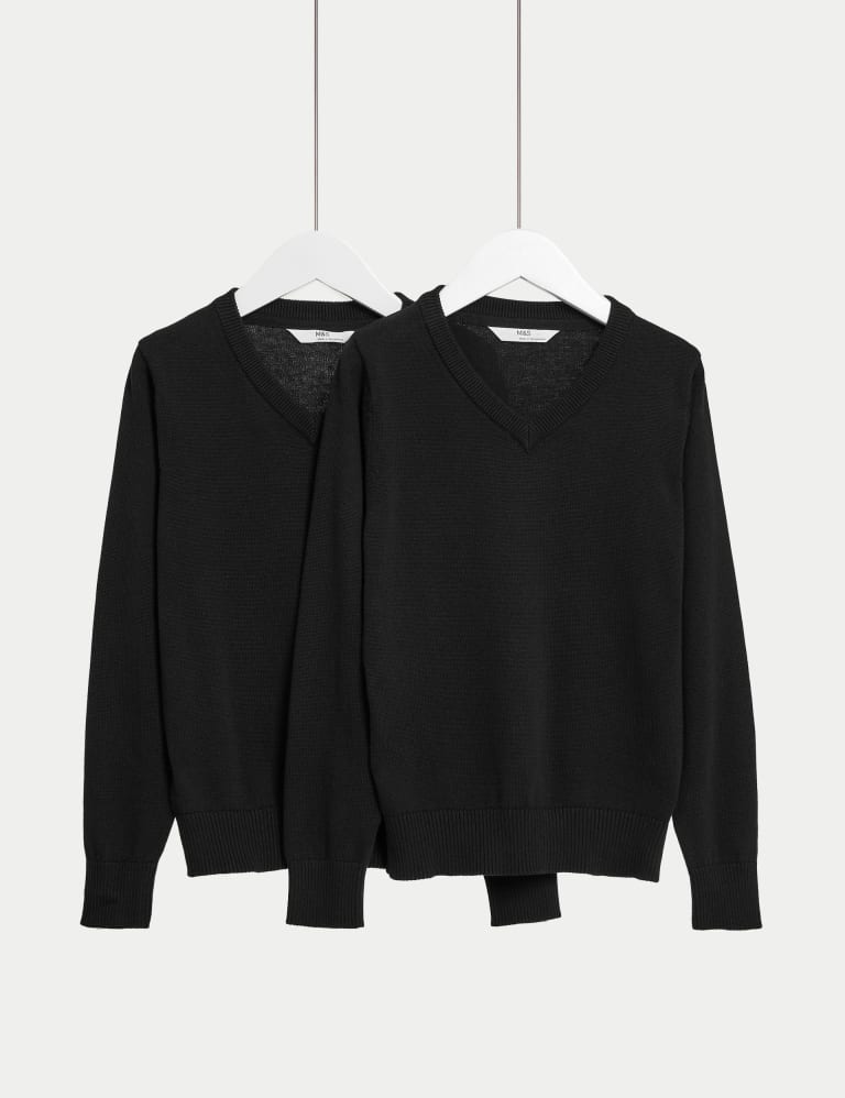 Next black deals school jumpers