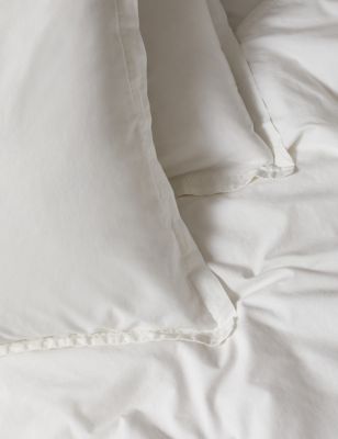 2pk Washed Cotton Oxford Pillowcases Image 2 of 4
