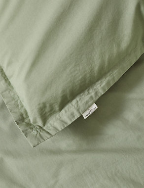 2pk Washed Cotton Square Pillowcases Image 2 of 3