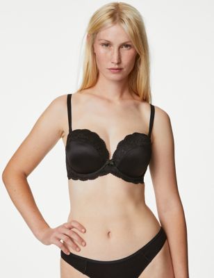 2pk Wired Multiway Push Up Bras A-E, M&S Collection