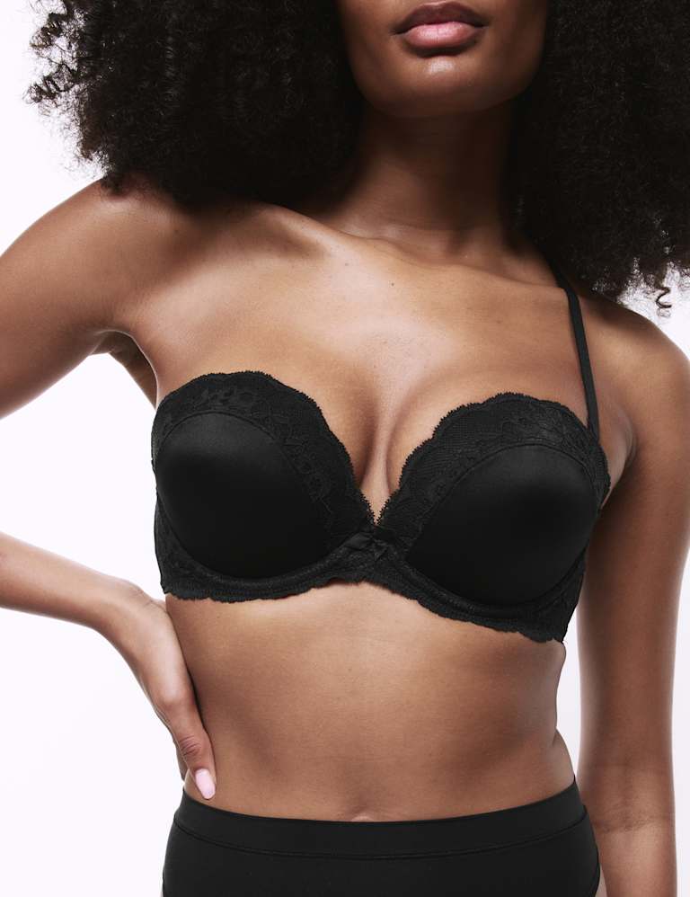 Underwired 2 Cup Sizes Bigger Push-Up A-D Bra, M&S Collection