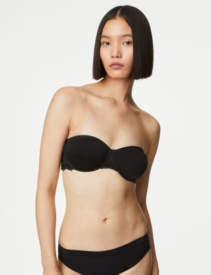 2pk Wired Strapless Bras A-E, M&S Collection