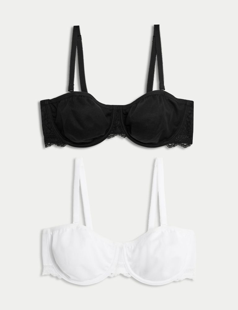 Padded Push-Up Strapless Bra A-E, M&S Collection, M&S