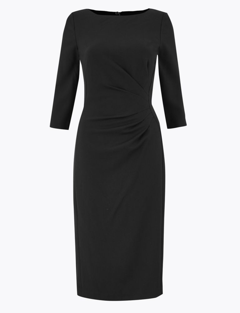 3/4 Sleeve Tailored Dress | M&S Collection | M&S