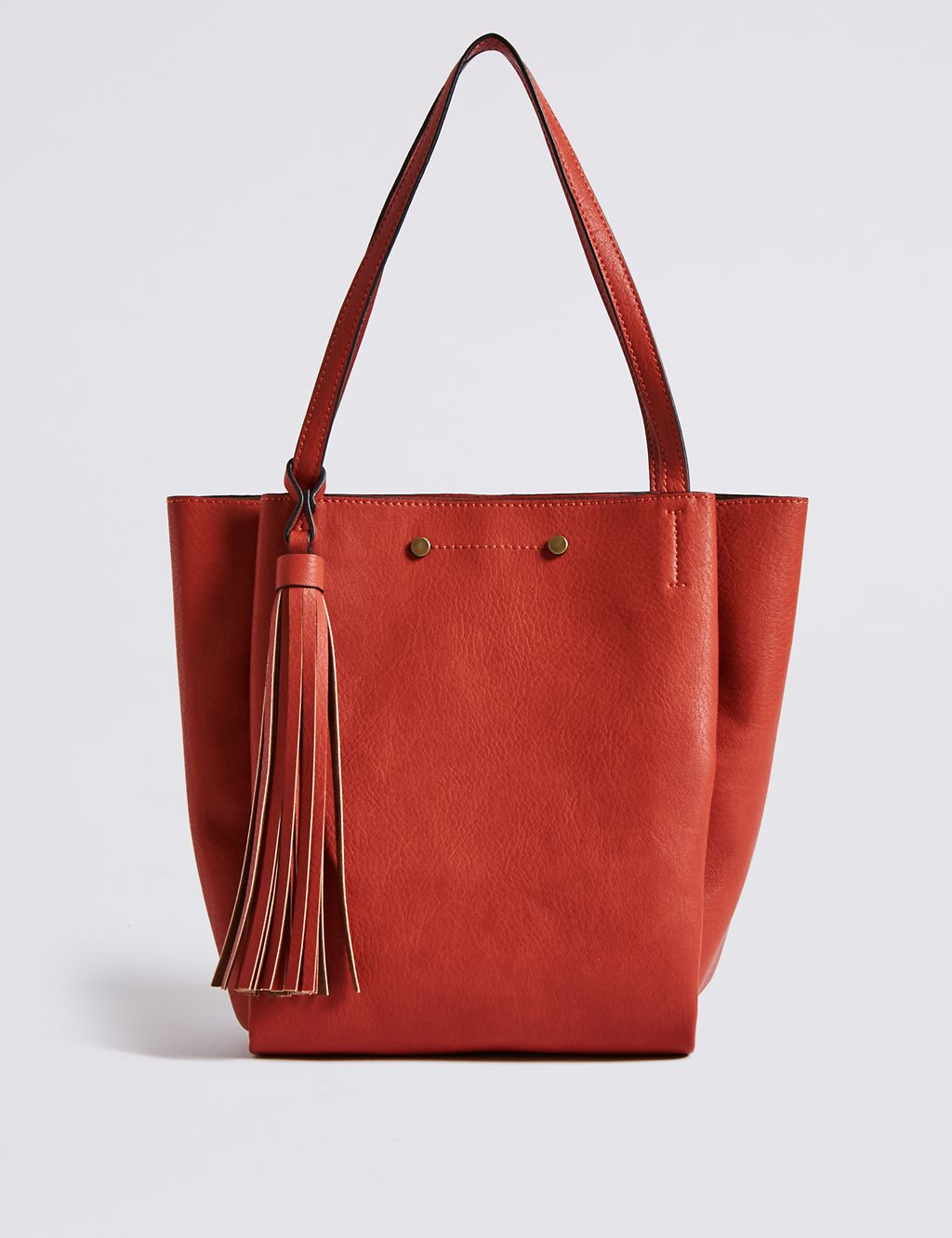 3 Compartment Tassel Tote Bag 1 of 5