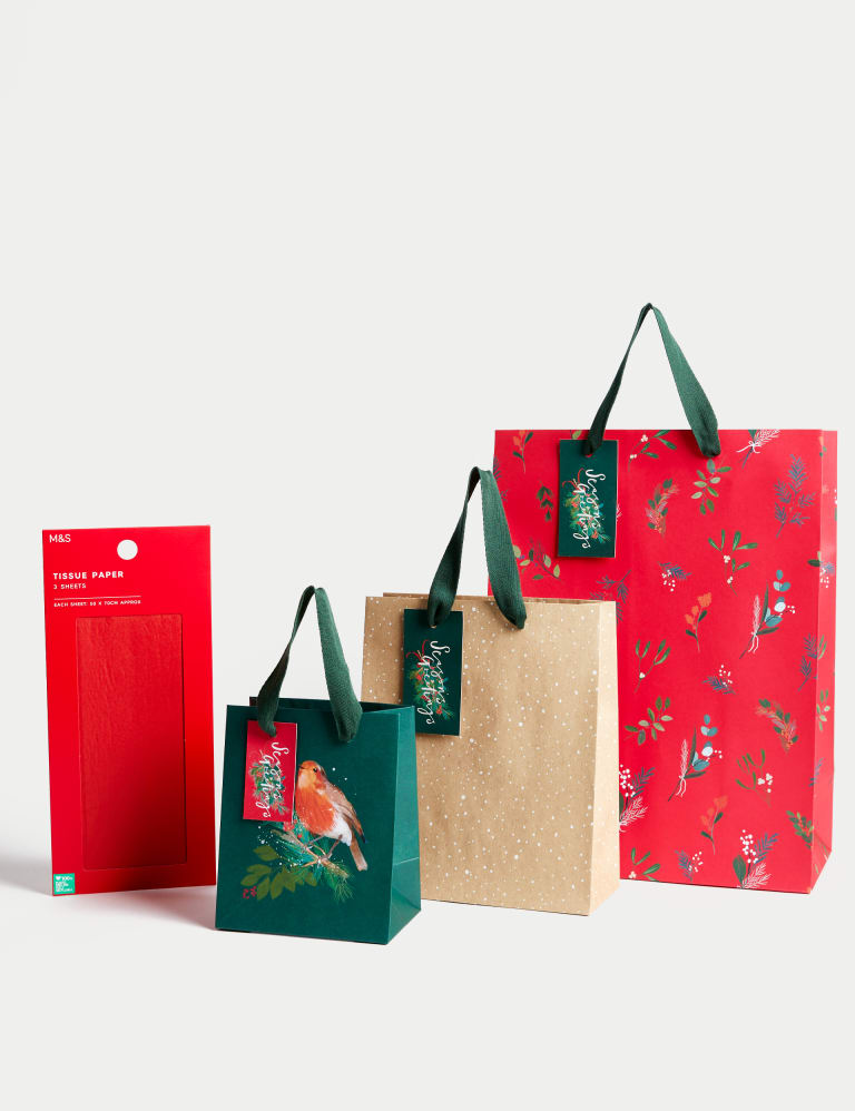M&s red bag shop