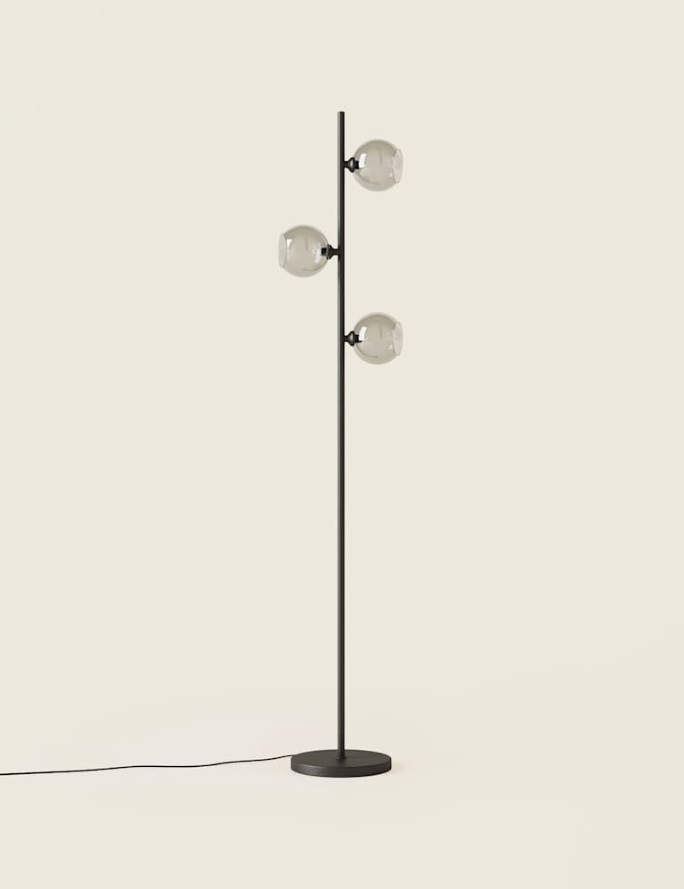 3 Light Globe Floor Lamp 1 of 7