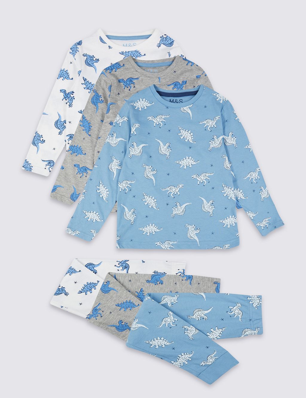 3 Pack All Over Print Pyjamas (1-7 Years) 3 of 7