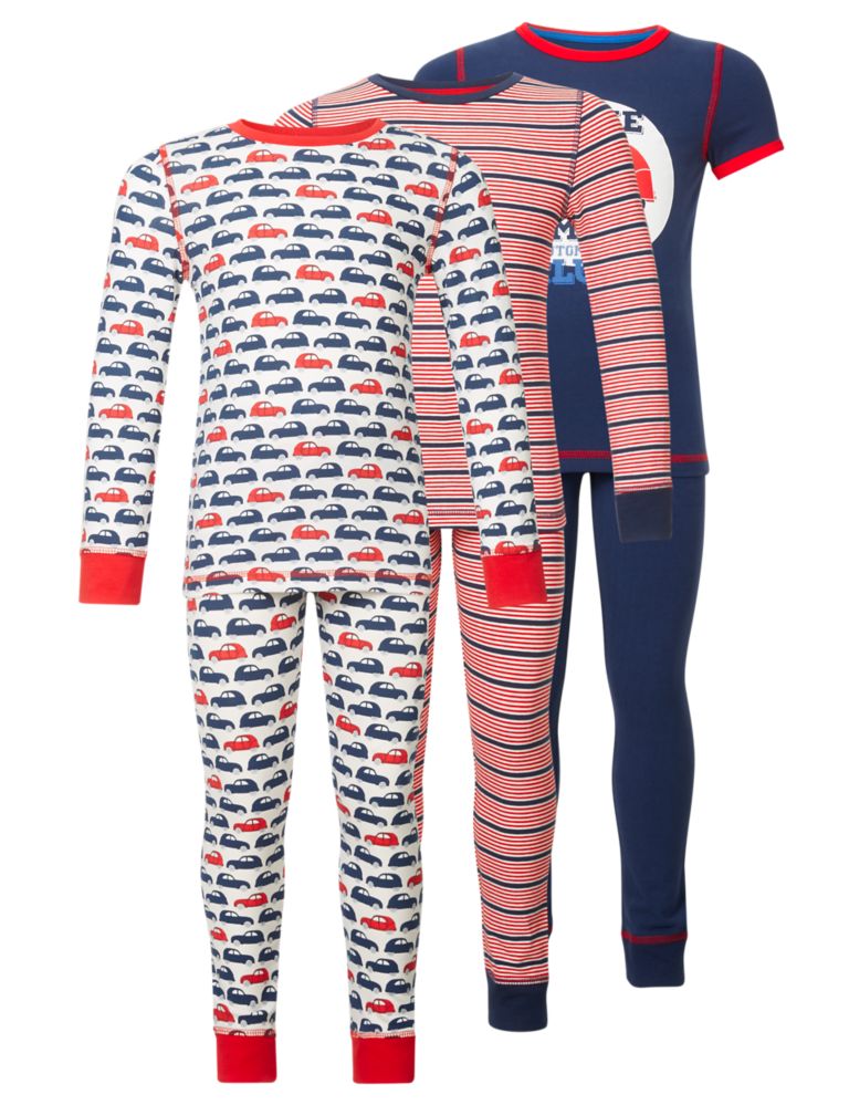 3 Pack Assorted Pyjamas (9 Months - 8 Years) 7 of 8