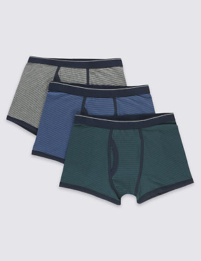 3 Pack Cool & Fresh™ Assorted Trunks with StayNEW™ Image 2 of 3