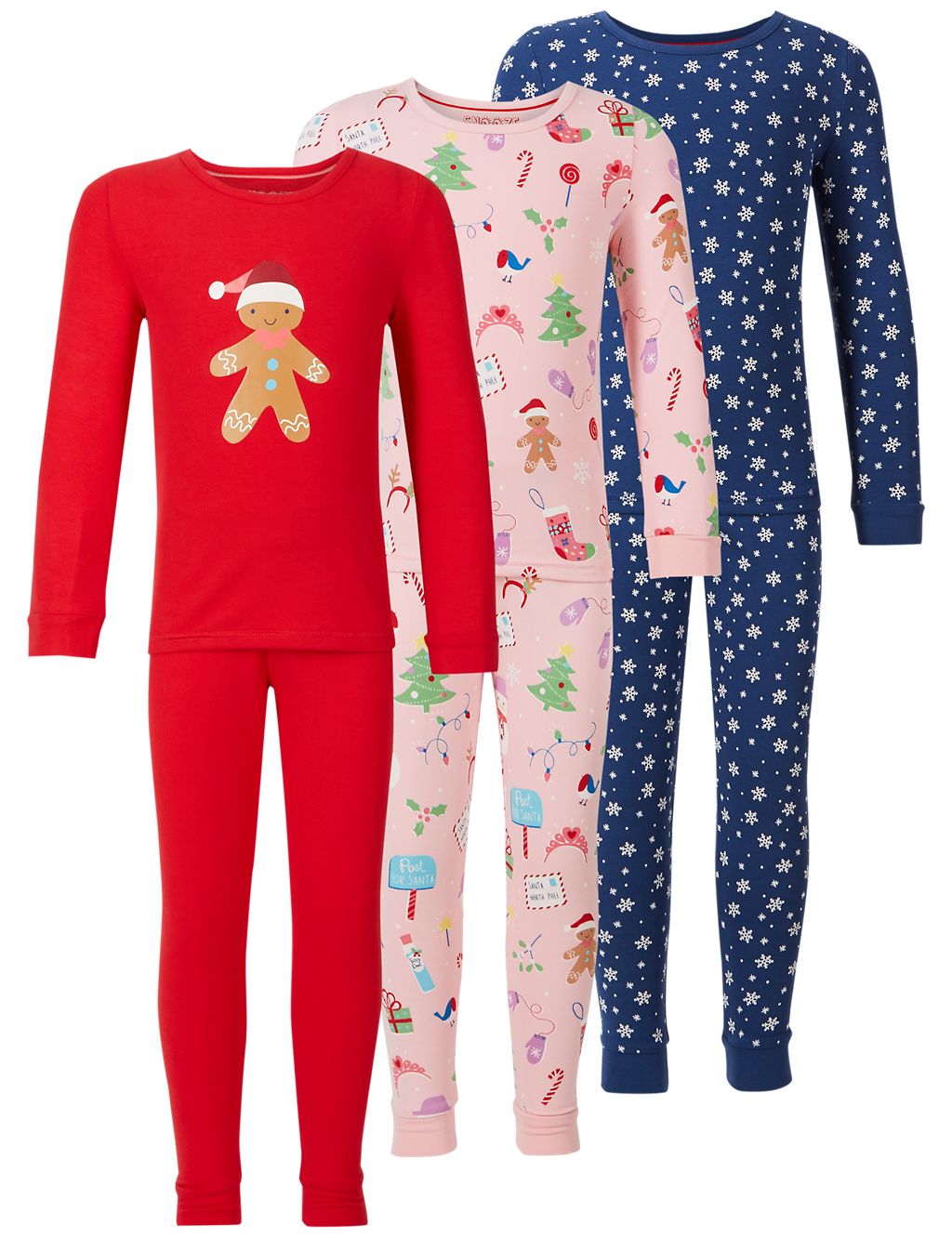 3 Pack Cotton Pyjamas with Stretch (9 Months - 8 Years) 4 of 7