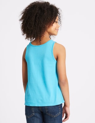 3 Pack Cotton Rich Vest Top (3-16 Years)