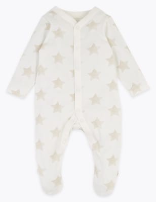 terry towelling sleepsuits marks and spencer