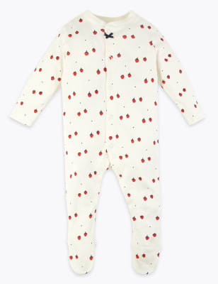 marks and spencer zip sleepsuit