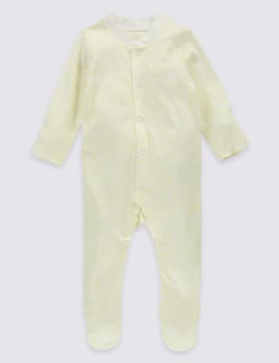 lemon baby sleepsuits