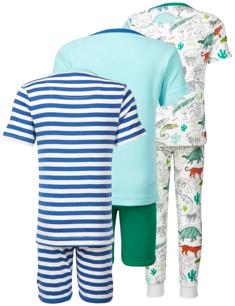 3 Pack Pure Cotton Pyjamas (9 Months - 8 Years) 9 of 9