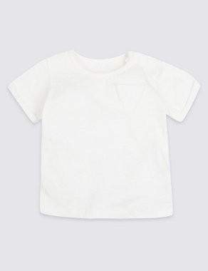 3 Pack Pure Cotton T-Shirts Image 2 of 5