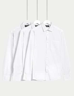 marks and spencer slim fit shirts