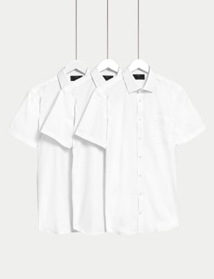 cheap white short sleeve shirts