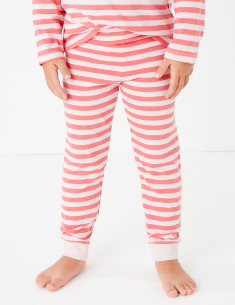 3 Pack Striped Pyjama Sets (1-7 Years) 6 of 6
