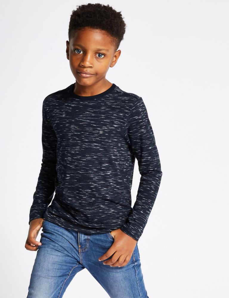3 Pack Striped Tops (3-16 Years) 4 of 6