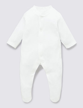 3 Pack Tiny Sleepsuits Image 2 of 4