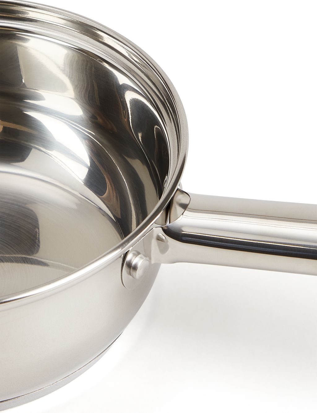 3 Piece Stainless Steel Pan Set 2 of 4