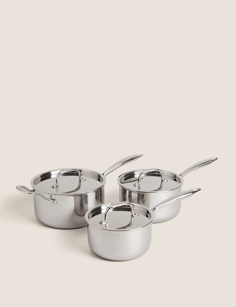 Tri ply stainless steel sale