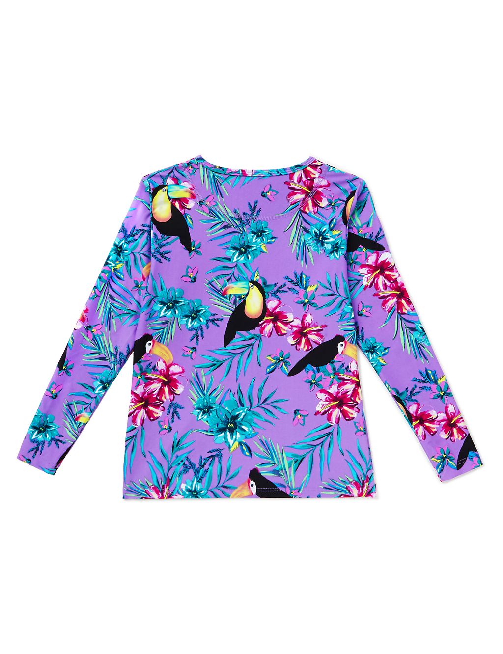 3 Piece Tropical Surf Floral Swimsuit with Chlorine Resistant & Lycra® Xtra Life™ (5-14 Years) 4 of 6