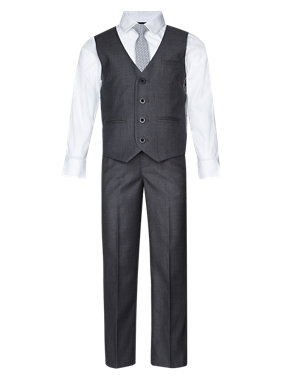 3 Piece Waistcoat Outfit with Tie Image 2 of 8
