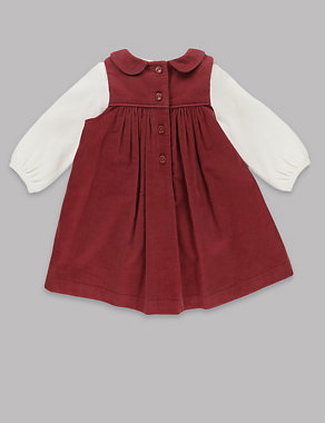 3 Piece Woven Baby Dress Outfit Image 2 of 5