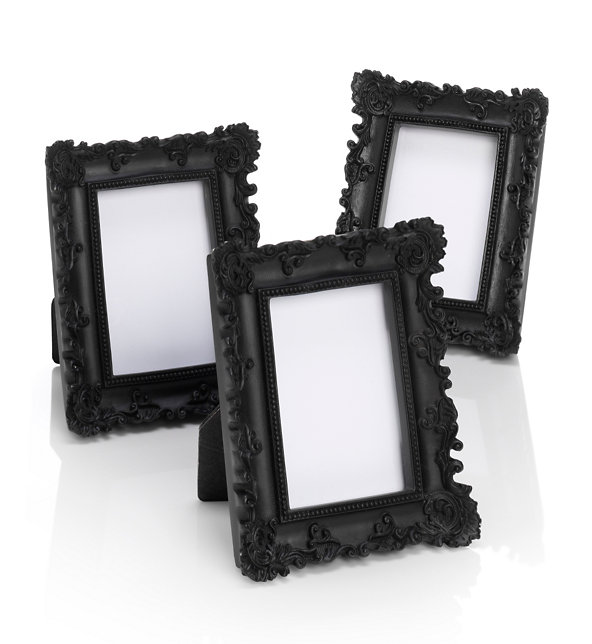 3 Rococo Style Photo Frames 5.1 x 7.6 inch Image 1 of 2